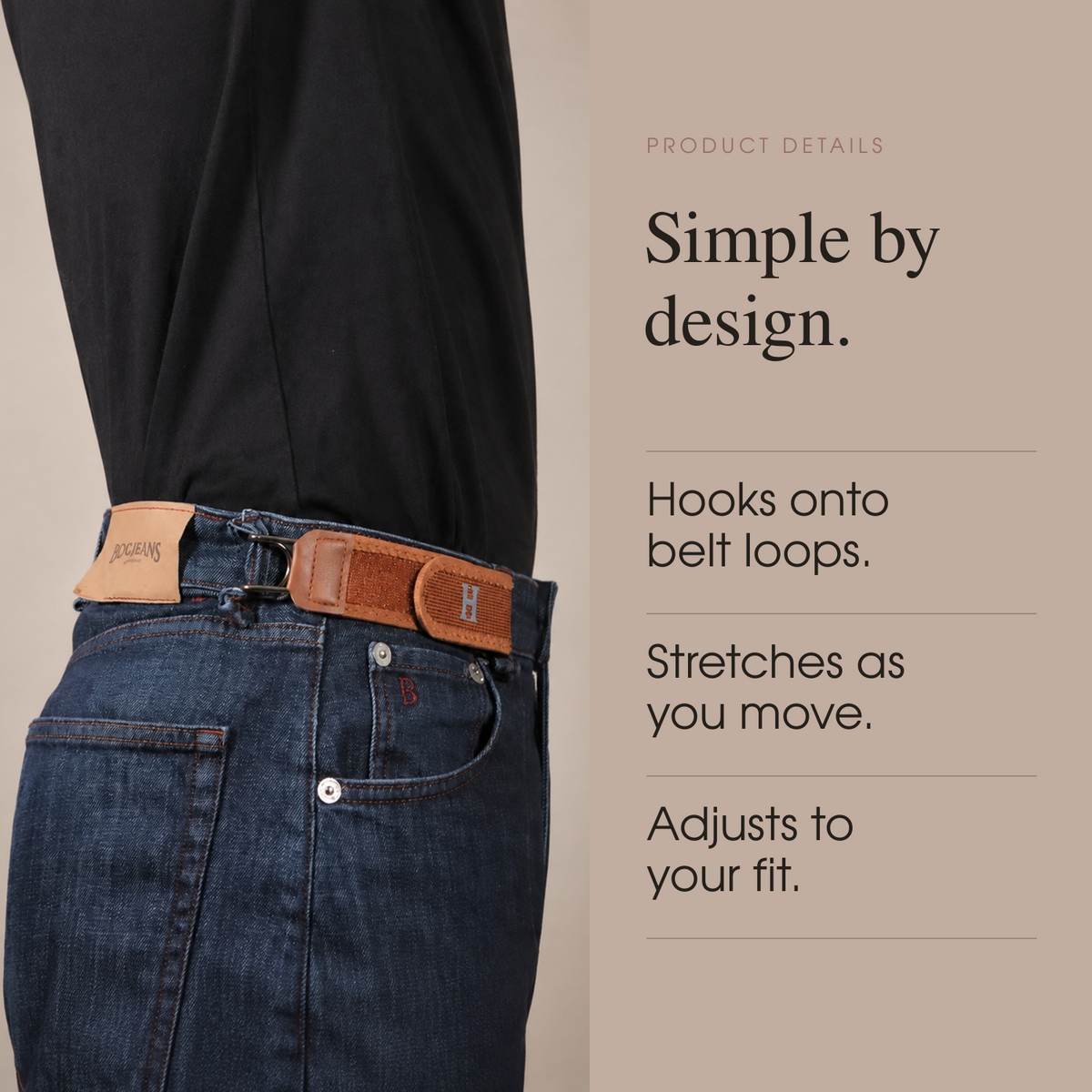 Buckle-less Belt Strap™